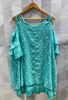 Immagine di PLUS SIZE CHIFFON SHORT SLEEVE TUNIC